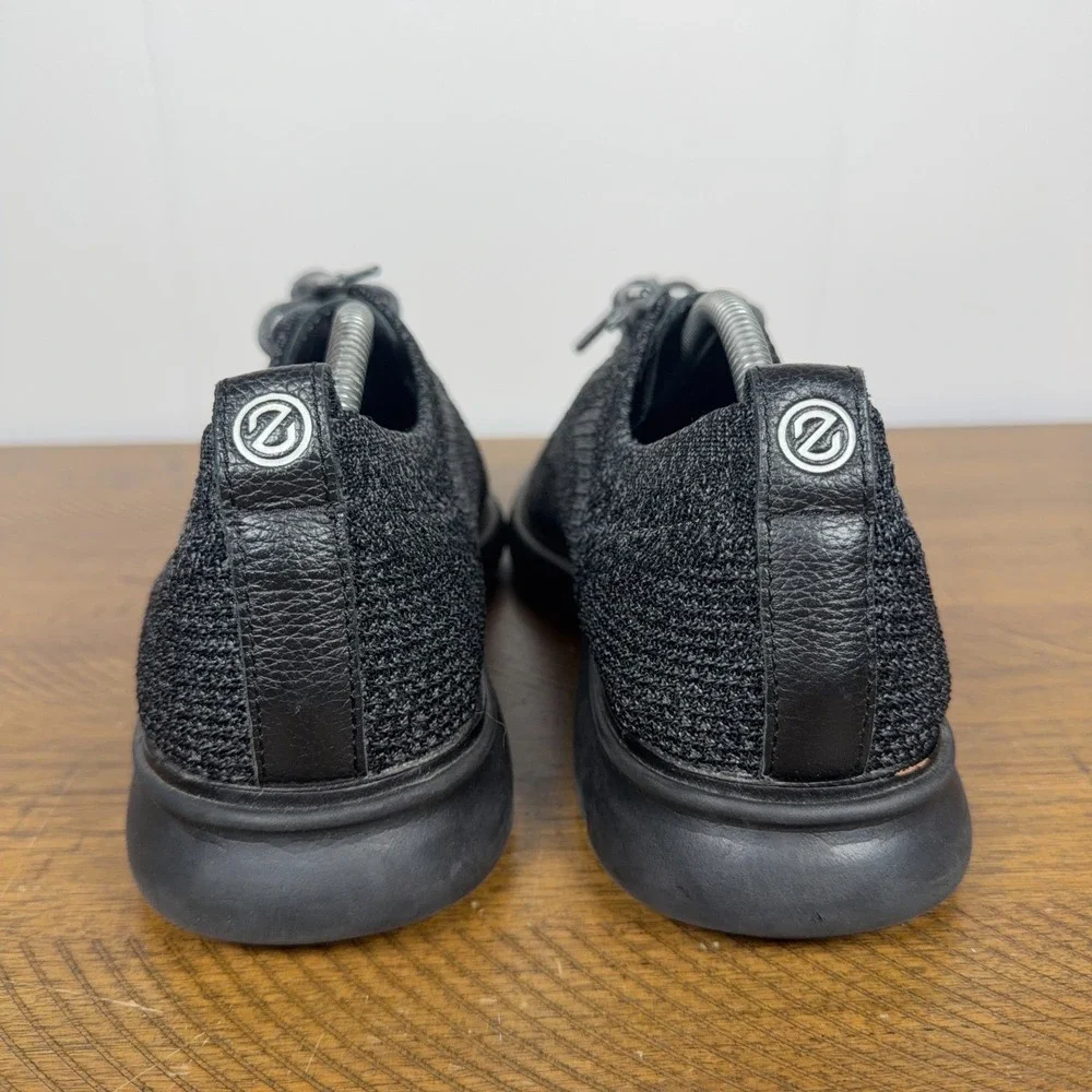 Cole Haan Shoes Mens 10‎ Black Gray 2.ZERØGRAND Stitchlite Wingtip Oxford C27563